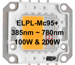 ELPL-Mc95+ 100W COB with 95+% Match to the MCree Curve